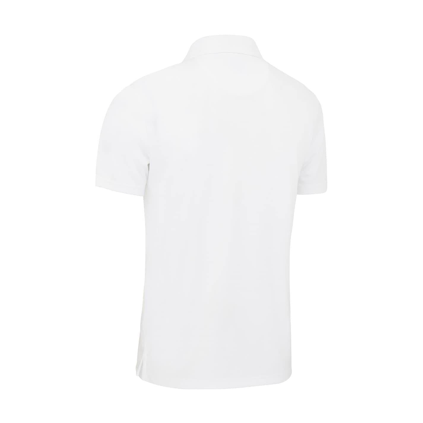 Bright White - Back - Callaway Mens Regular Short-Sleeved Golf Polo Shirt