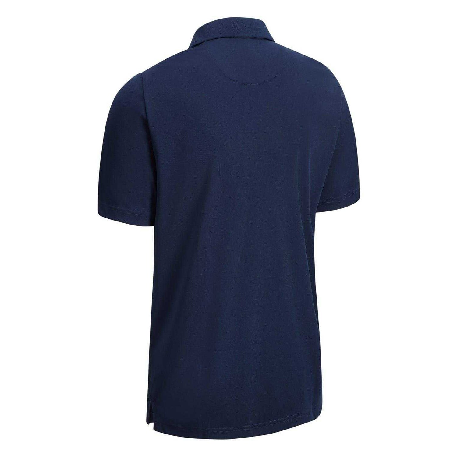 Peacoat - Back - Callaway Mens Regular Short-Sleeved Golf Polo Shirt