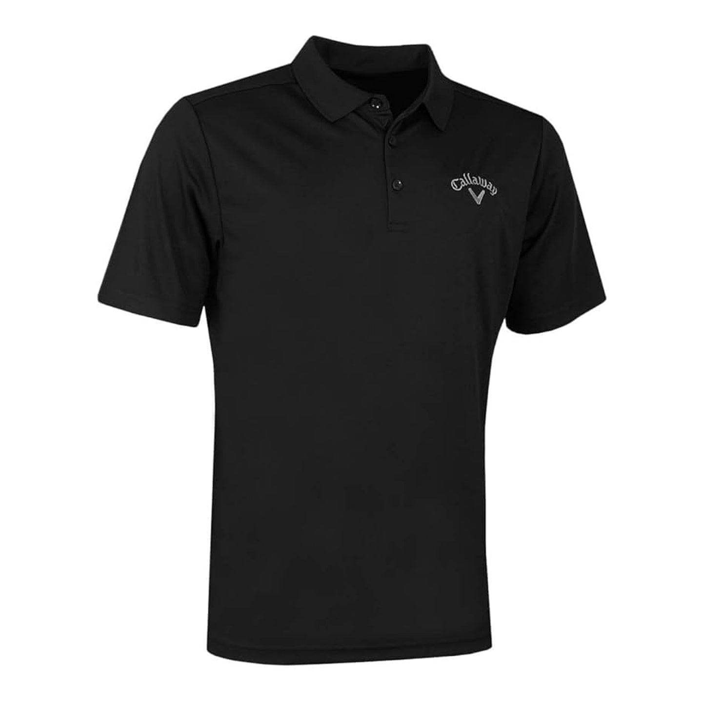 Caviar - Front - Callaway Mens Regular Short-Sleeved Golf Polo Shirt