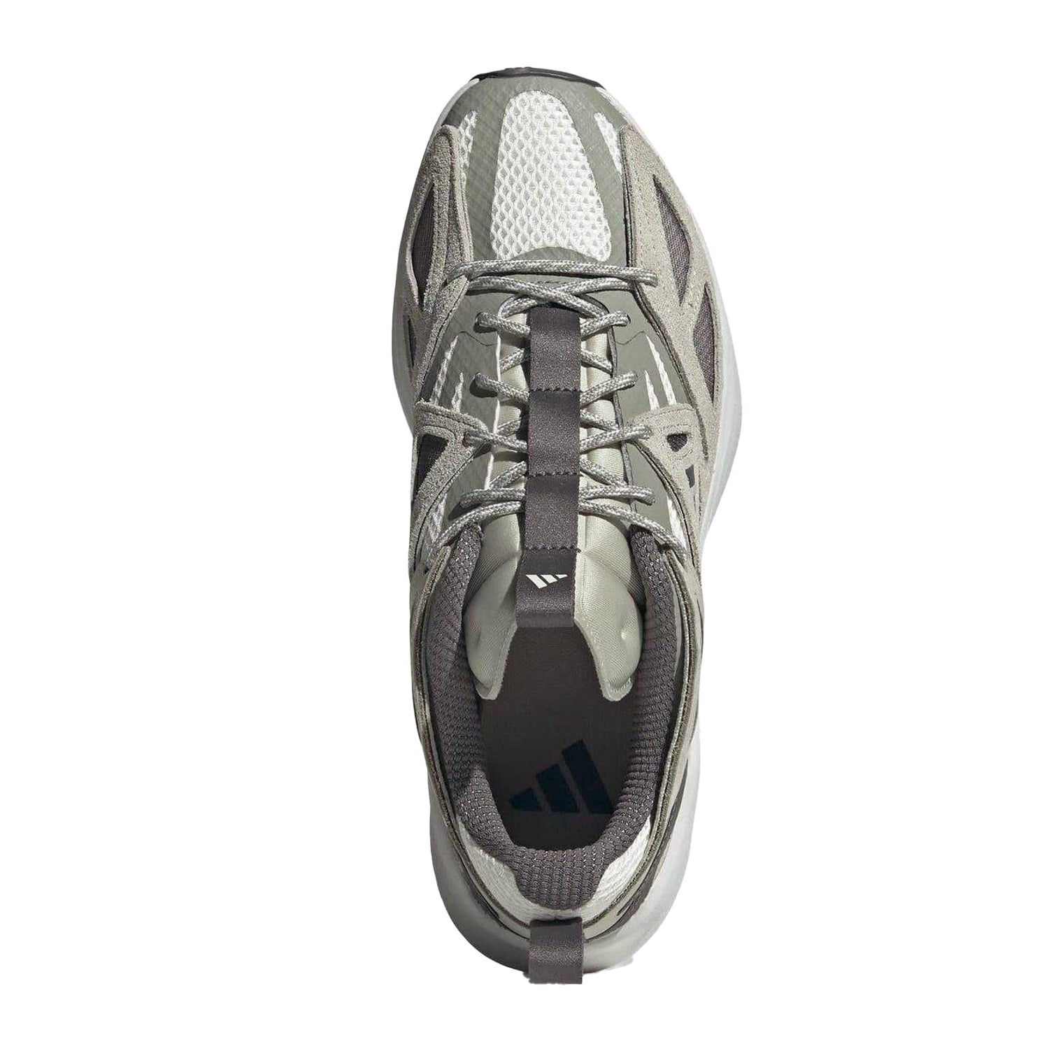 Charcoal-White - Pack Shot - Adidas Mens Kantai Trail Leather Shoes
