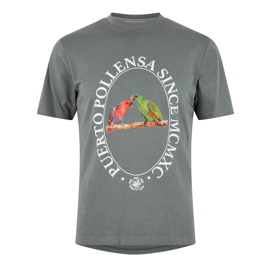 Slate - Front - Threadbare Mens Regular T-Shirt