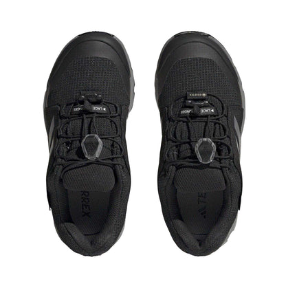 Black - Lifestyle - Adidas Childrens-Kids Terrex GORE-TEX Hiking Shoes