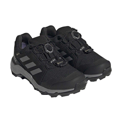 Black - Pack Shot - Adidas Childrens-Kids Terrex GORE-TEX Hiking Shoes
