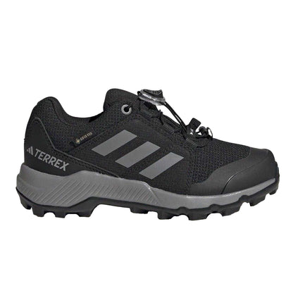 Black - Front - Adidas Childrens-Kids Terrex GORE-TEX Hiking Shoes