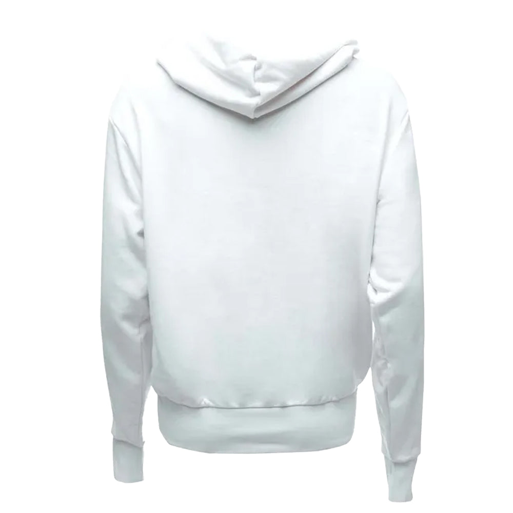 White - Back - Adidas Womens-Ladies Marimekko Logo Hoodie