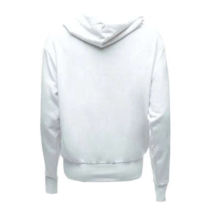 White - Back - Adidas Womens-Ladies Marimekko Logo Hoodie
