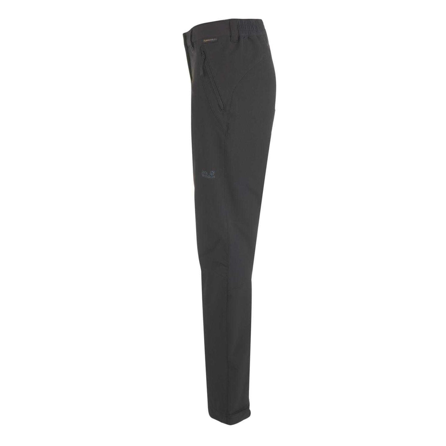 Black - Side - Jack Wolfskin Womens-Ladies Activate XT Hiking Trousers