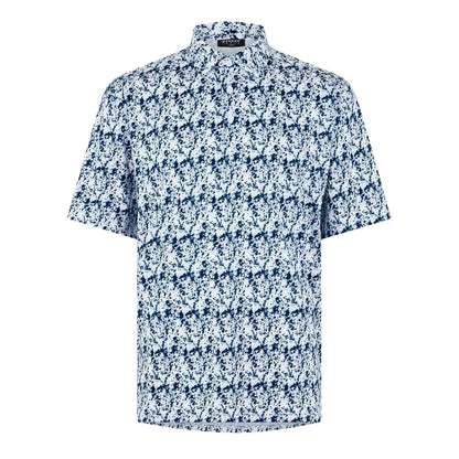 White - Front - Farah Mens Milford Regular Polo Shirt