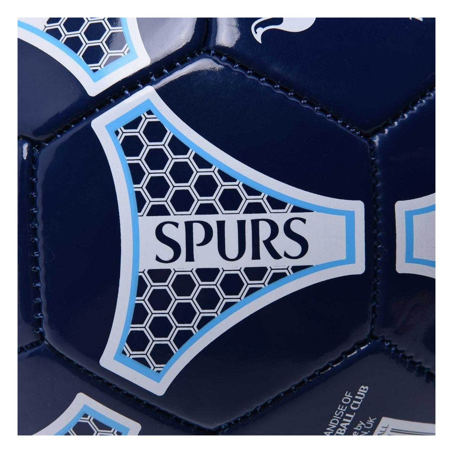 Navy Blue-White - Back - Tottenham Hotspur FC Classic Team PU 32 Panel Football