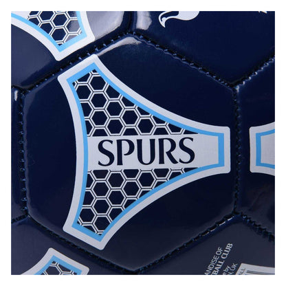 Navy Blue-White - Back - Tottenham Hotspur FC Classic Team PU 32 Panel Football