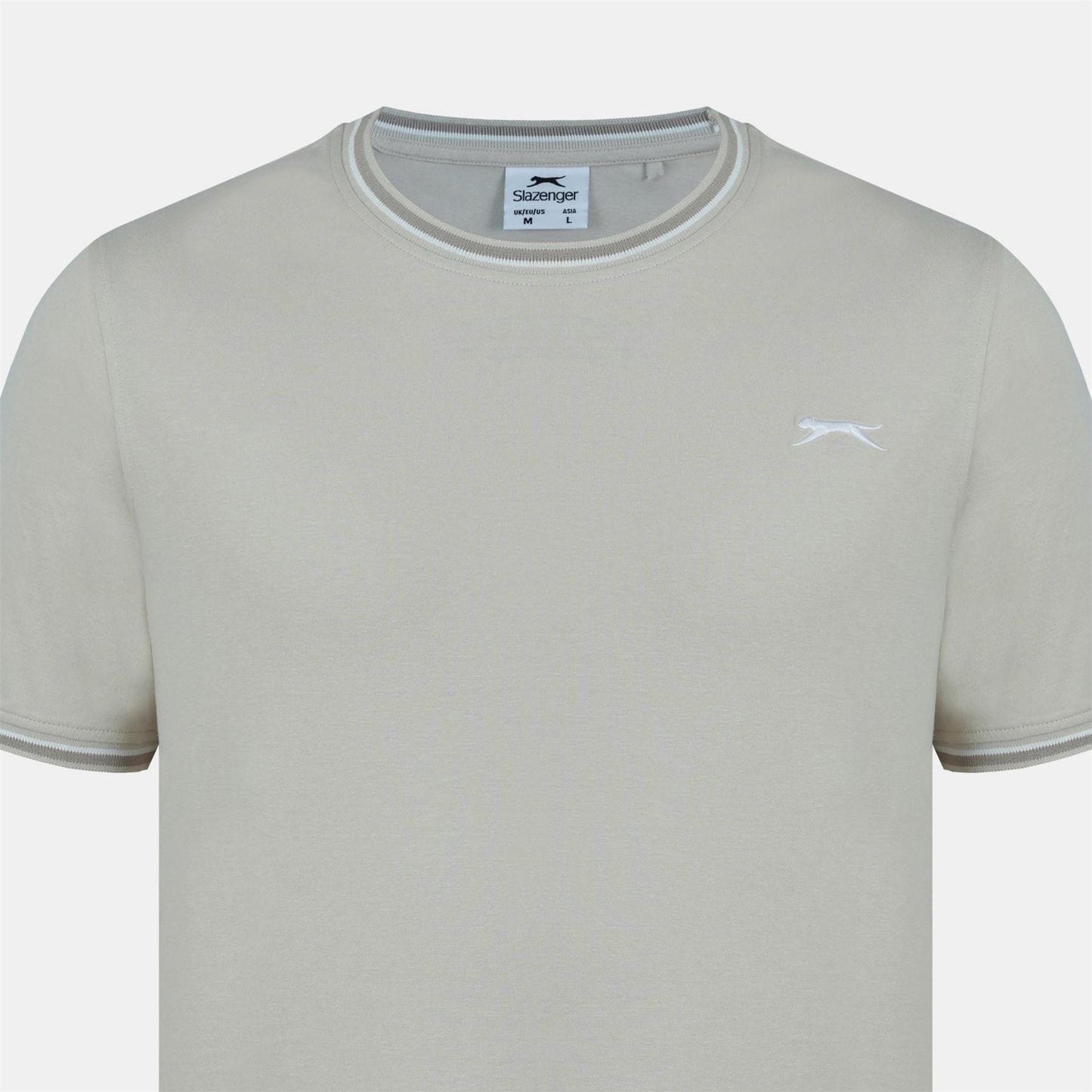 Stone - Lifestyle - Slazenger Mens Cotton T-Shirt