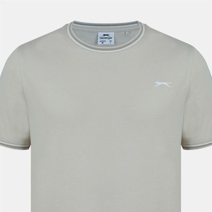 Stone - Lifestyle - Slazenger Mens Cotton T-Shirt