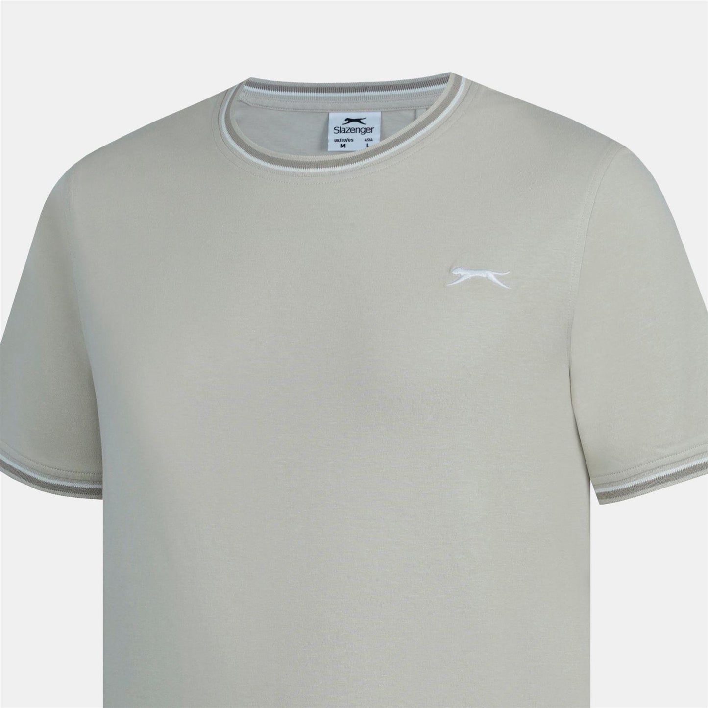 Stone - Pack Shot - Slazenger Mens Cotton T-Shirt