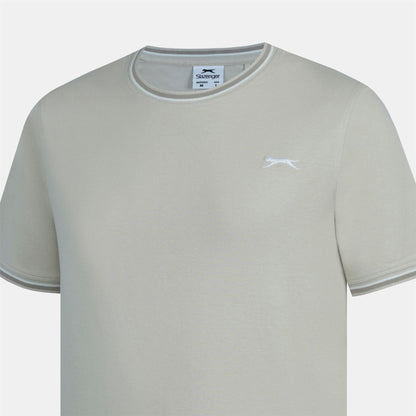 Stone - Pack Shot - Slazenger Mens Cotton T-Shirt