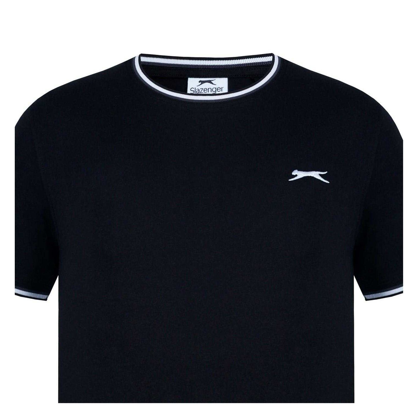Black - Lifestyle - Slazenger Mens Cotton T-Shirt