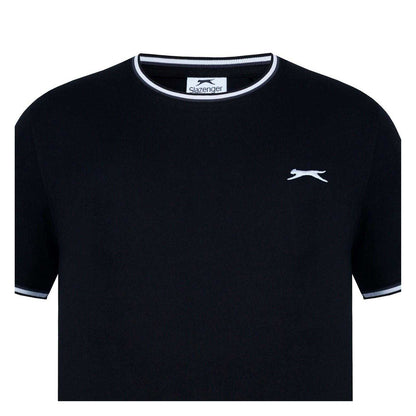 Black - Lifestyle - Slazenger Mens Cotton T-Shirt