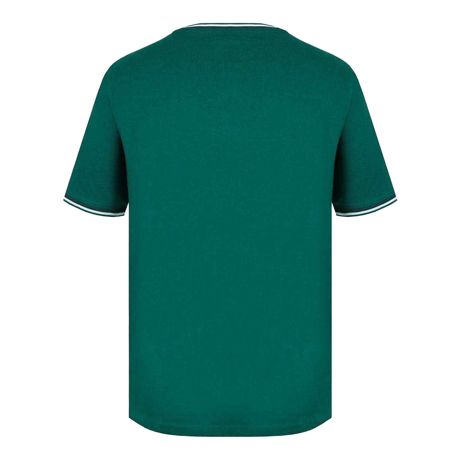 Bottle Green - Back - Slazenger Mens Cotton T-Shirt