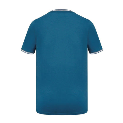 Teal - Back - Slazenger Mens Cotton T-Shirt