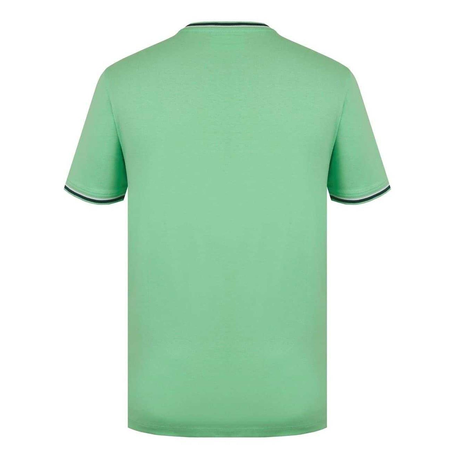 Bright Green - Back - Slazenger Mens Cotton T-Shirt
