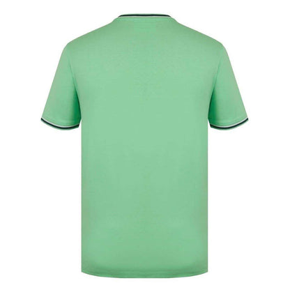 Bright Green - Back - Slazenger Mens Cotton T-Shirt