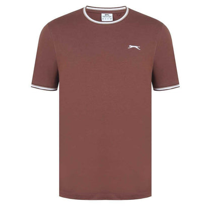 Teal - Pack Shot - Slazenger Mens Cotton T-Shirt