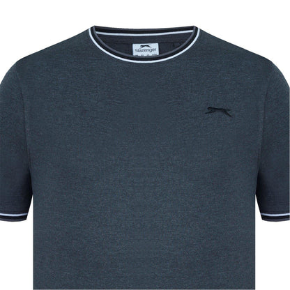 Charcoal Marl - Lifestyle - Slazenger Mens Cotton T-Shirt
