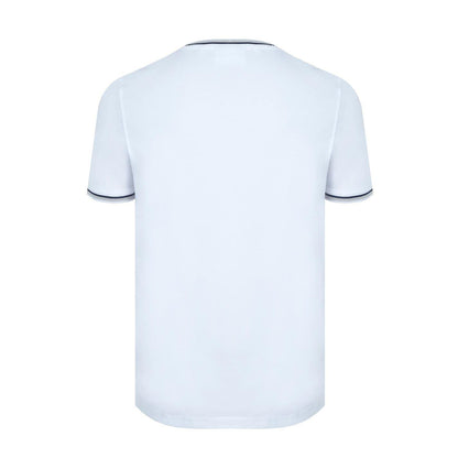 White - Back - Slazenger Mens Cotton T-Shirt