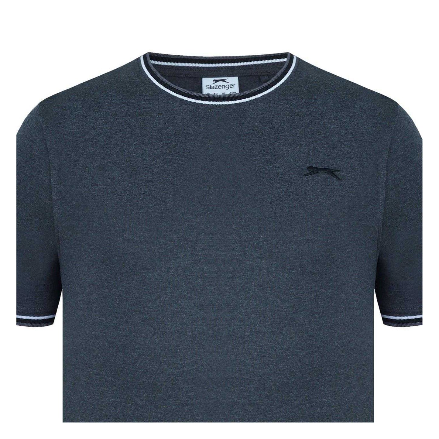 Charcoal Marl - Lifestyle - Slazenger Mens Cotton T-Shirt