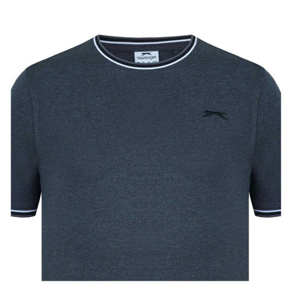 Charcoal Marl - Lifestyle - Slazenger Mens Cotton T-Shirt