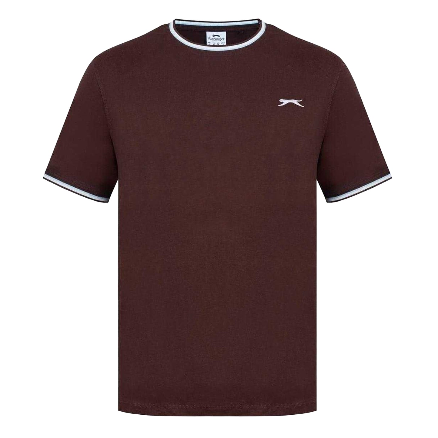 White - Pack Shot - Slazenger Mens Cotton T-Shirt