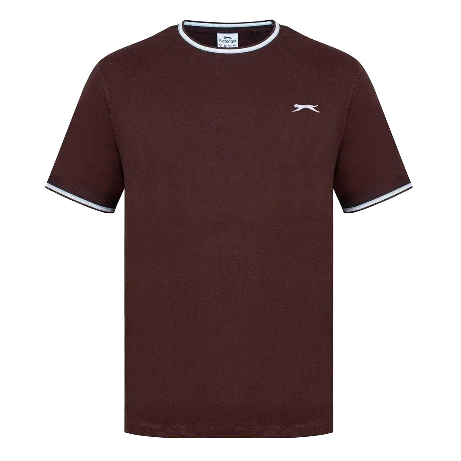 White - Pack Shot - Slazenger Mens Cotton T-Shirt
