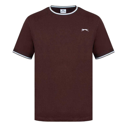 White - Pack Shot - Slazenger Mens Cotton T-Shirt