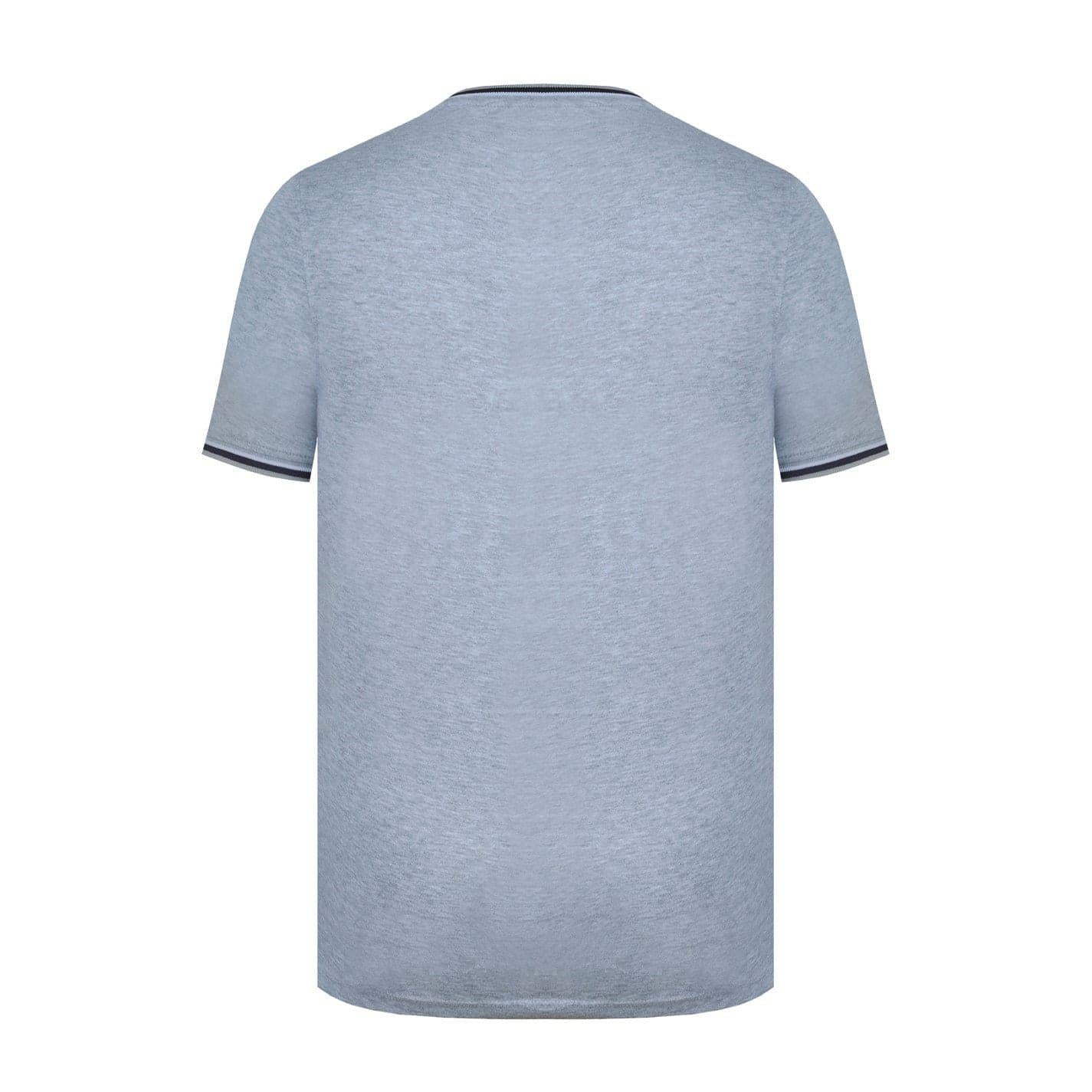 Grey Marl - Back - Slazenger Mens Cotton T-Shirt