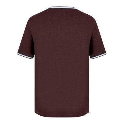 Chocolate - Back - Slazenger Mens Cotton T-Shirt