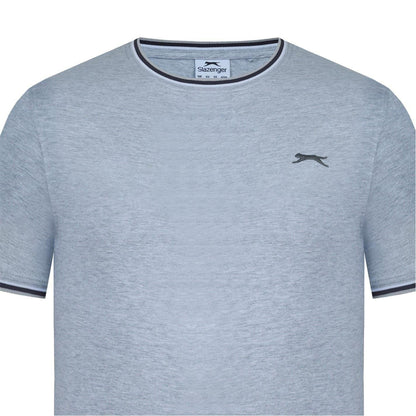 Grey Marl - Lifestyle - Slazenger Mens Cotton T-Shirt