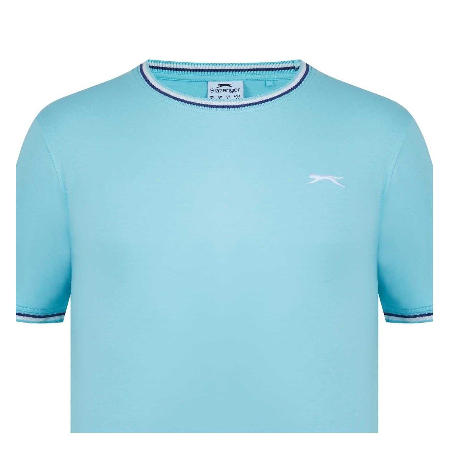 Aqua - Lifestyle - Slazenger Mens Cotton T-Shirt