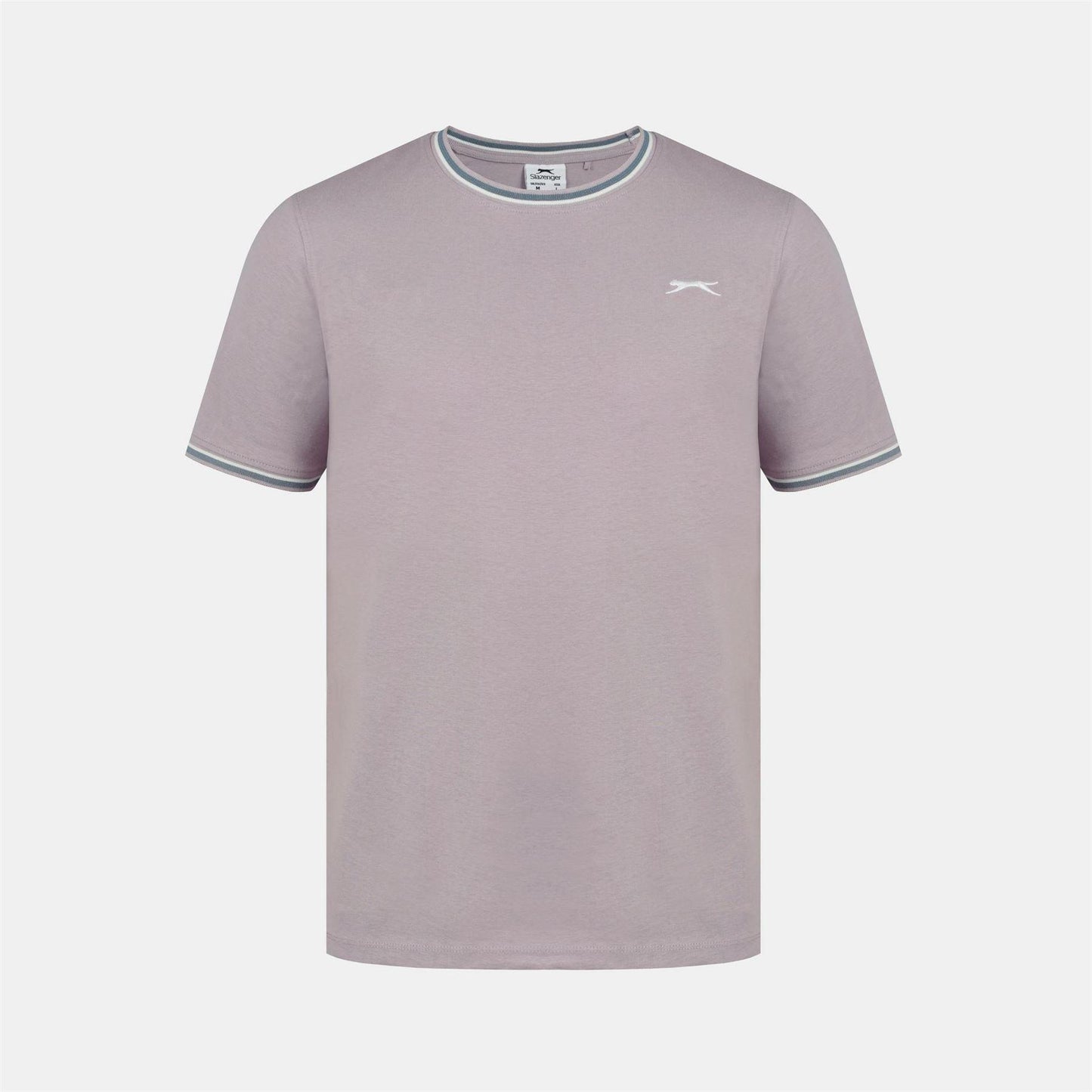 Lilac - Front - Slazenger Mens Cotton T-Shirt