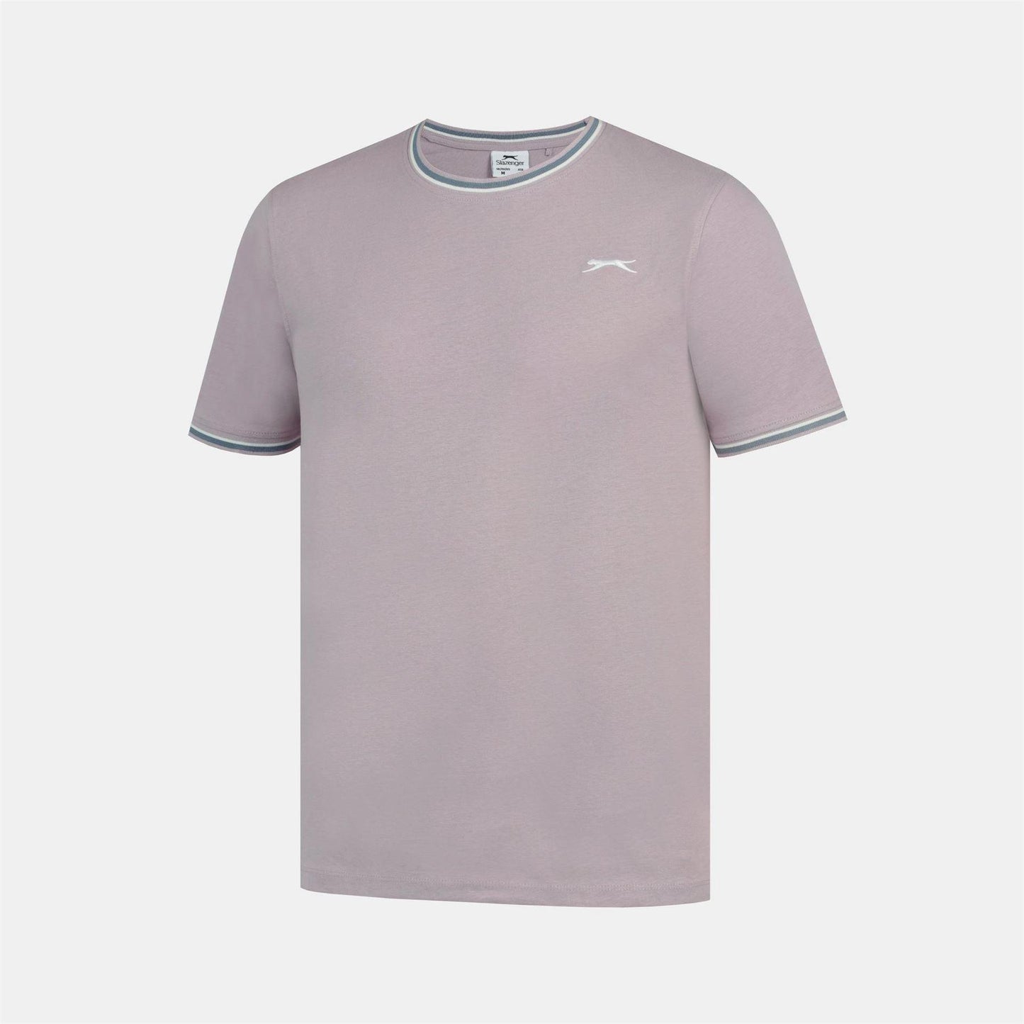 Lilac - Back - Slazenger Mens Cotton T-Shirt