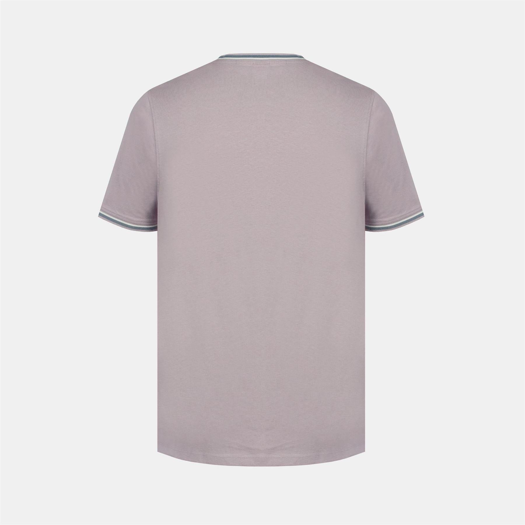 Lilac - Side - Slazenger Mens Cotton T-Shirt