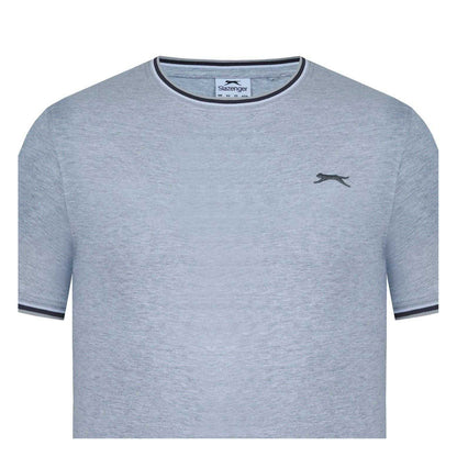 Grey Marl - Lifestyle - Slazenger Mens Cotton T-Shirt