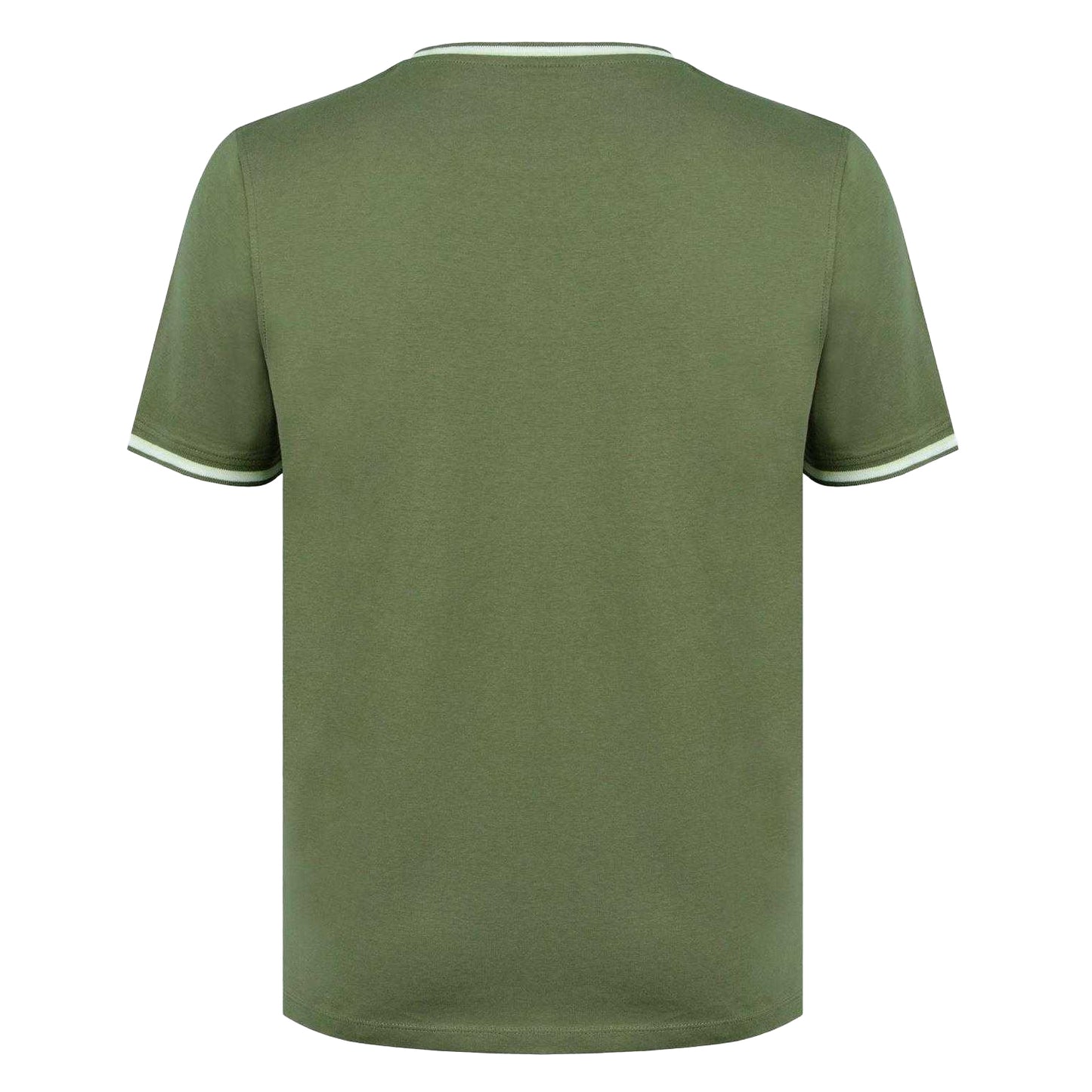 Khaki Green - Back - Slazenger Mens Cotton T-Shirt