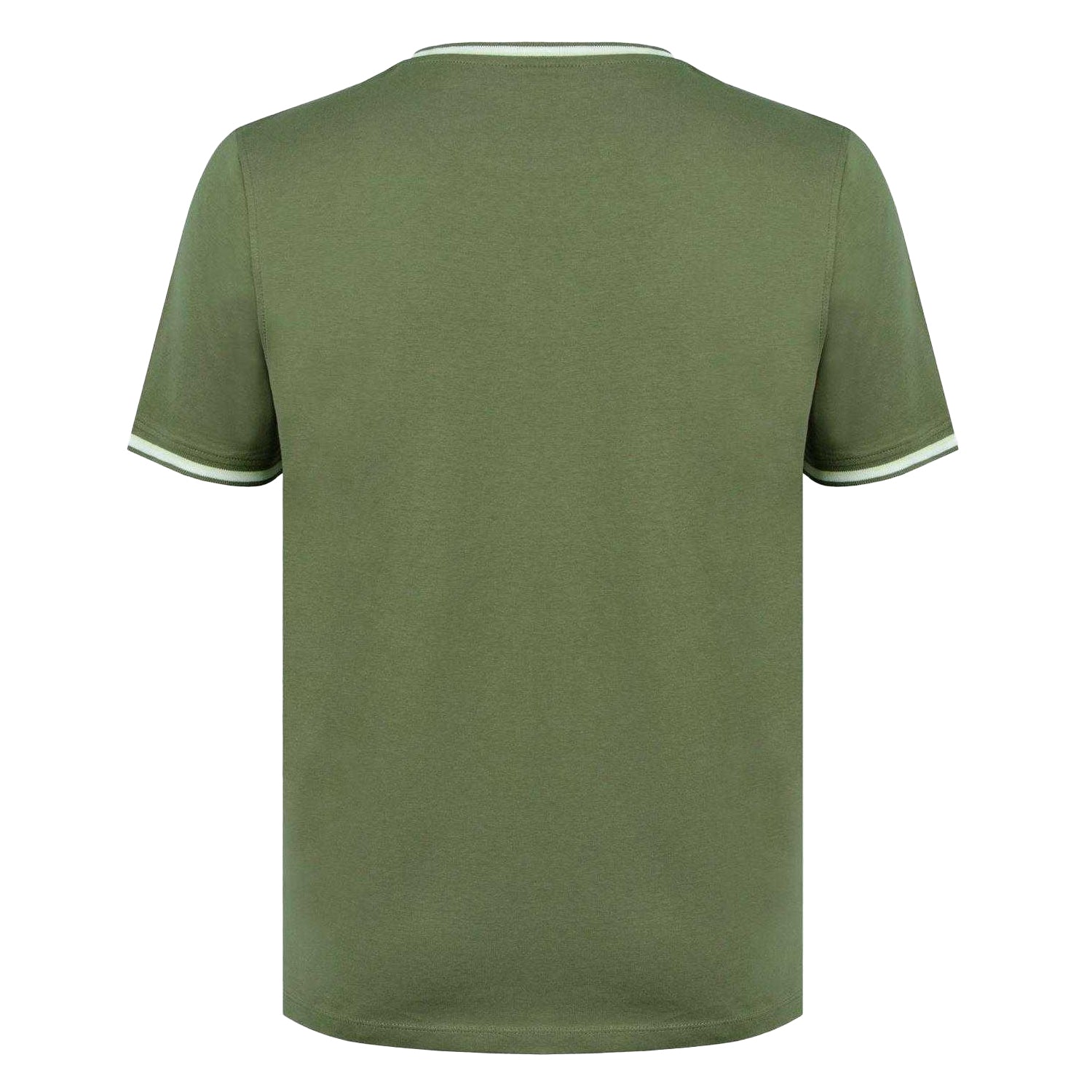 Khaki Green - Back - Slazenger Mens Cotton T-Shirt