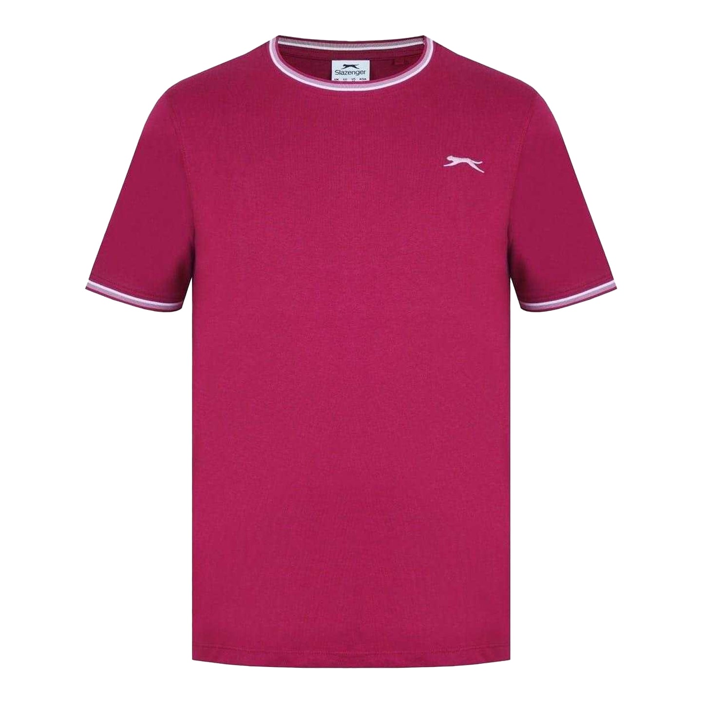 Berry - Front - Slazenger Mens Cotton T-Shirt