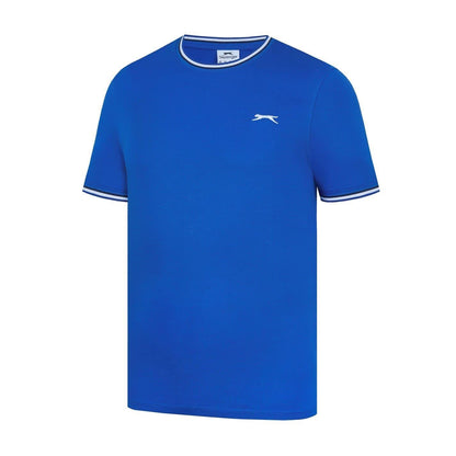Royal Blue - Side - Slazenger Mens Cotton T-Shirt