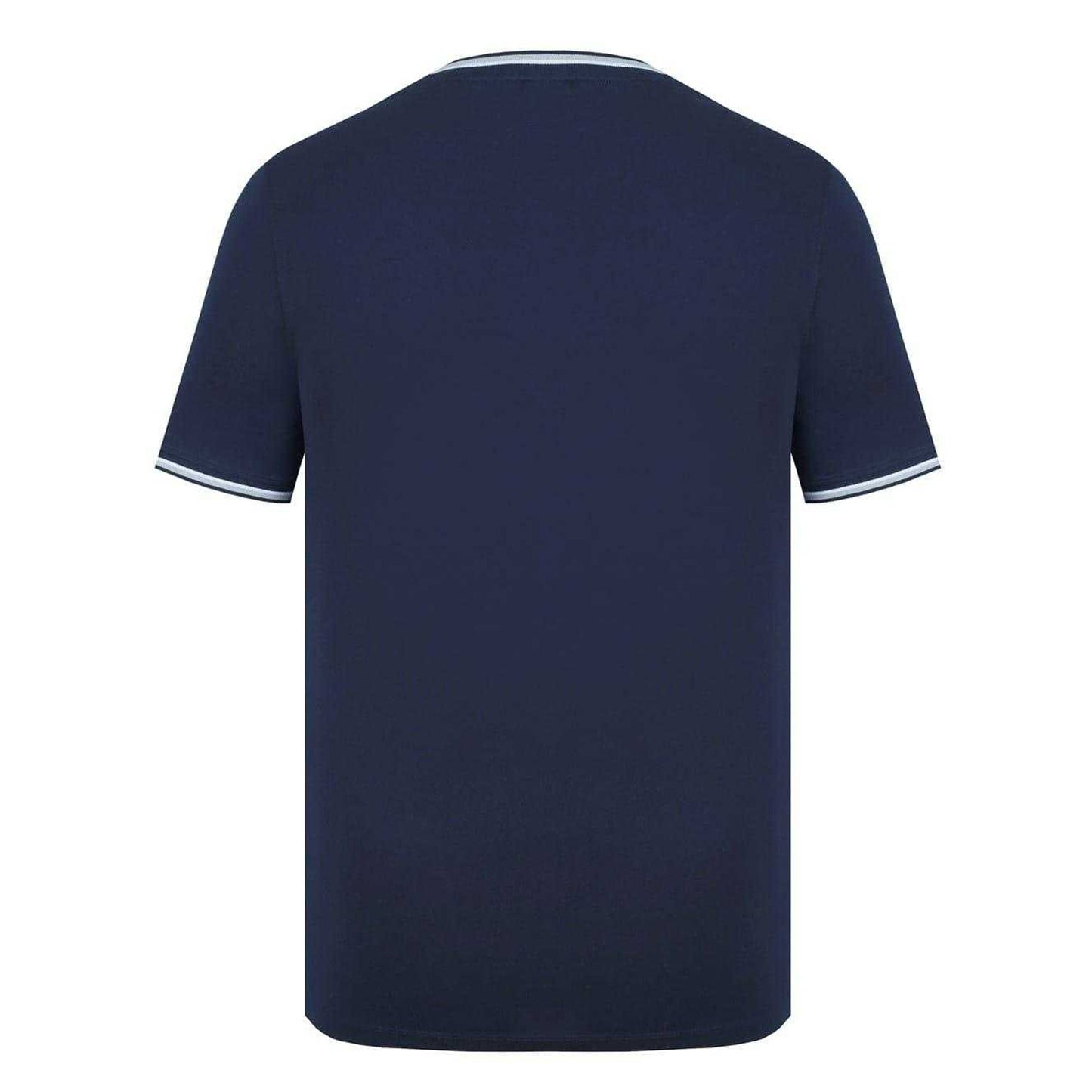 Navy - Back - Slazenger Mens Cotton T-Shirt