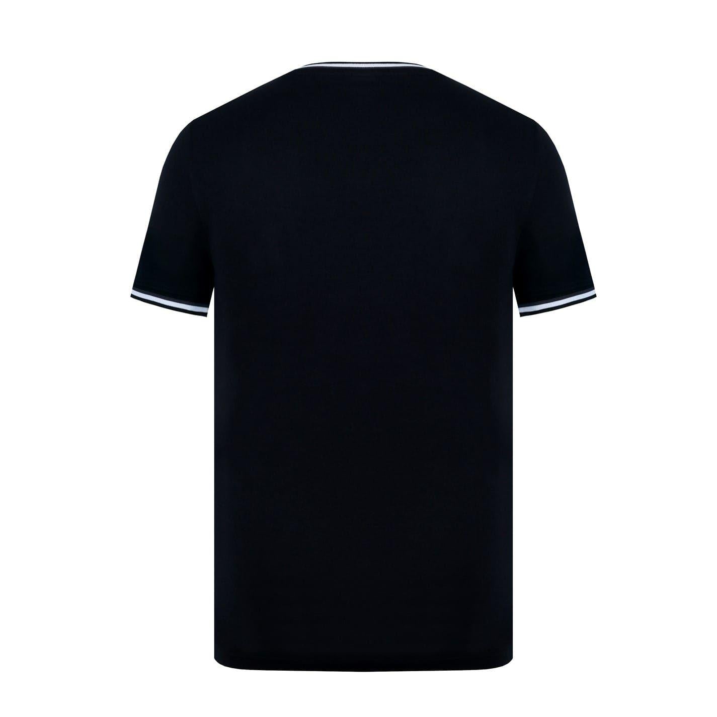 Black - Back - Slazenger Mens Cotton T-Shirt