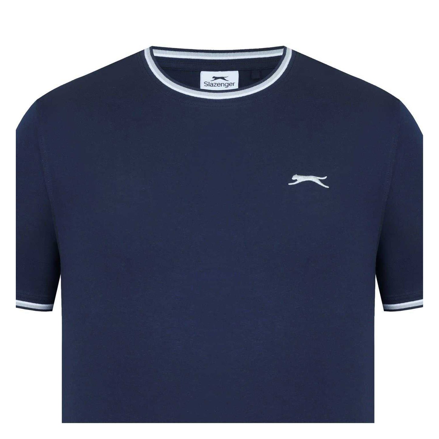 Navy - Lifestyle - Slazenger Mens Cotton T-Shirt