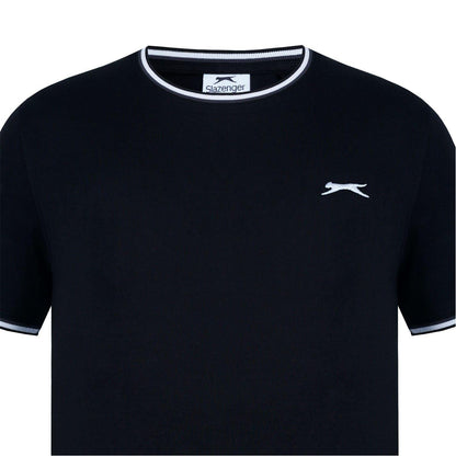 Black - Lifestyle - Slazenger Mens Cotton T-Shirt
