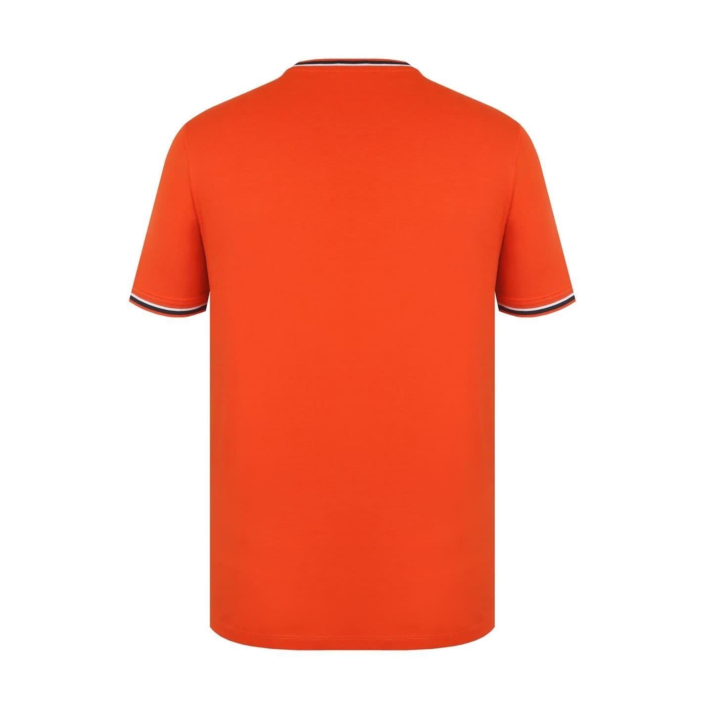 Spicy Orange - Back - Slazenger Mens Cotton T-Shirt