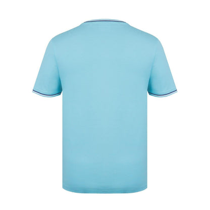Aqua - Back - Slazenger Mens Cotton T-Shirt